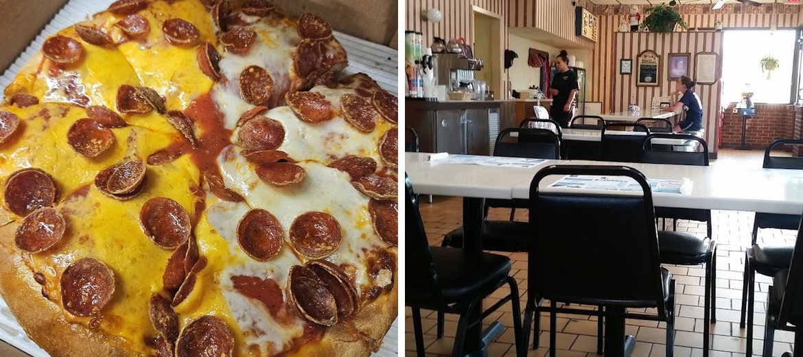 Mary Zifer's Pizza Shop Menu